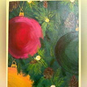 Christmas painting